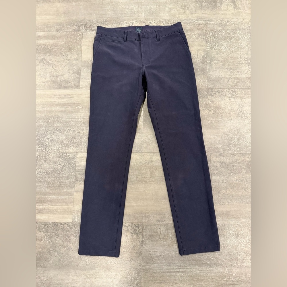 J. Crew Men's Dark Blue Chinos